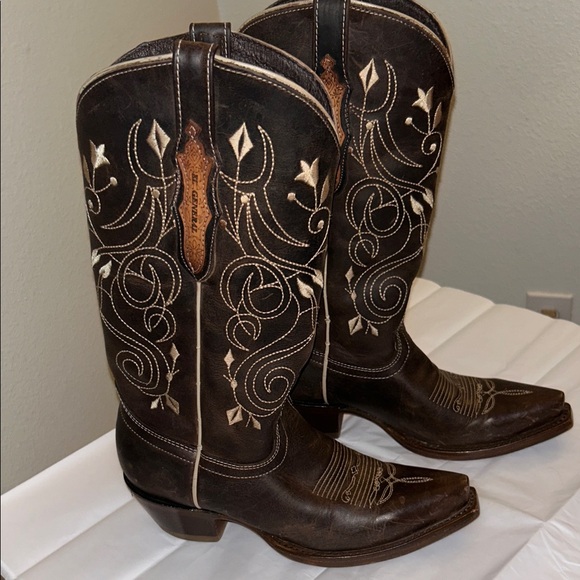 Women’s El General Western Cowboy Boots. - Picture 2 of 5